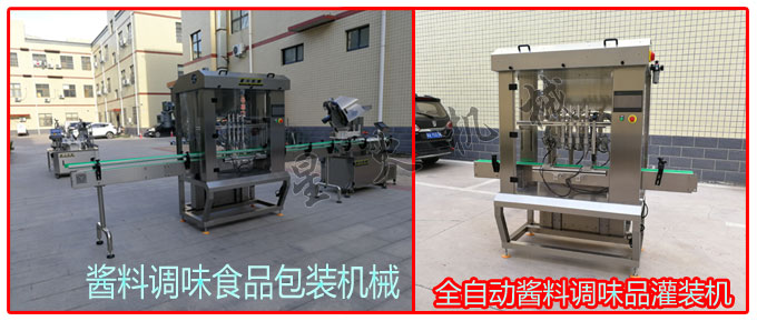 星火公司醬料調(diào)味食品包裝機械設備實拍